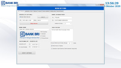 aplikasi antrian bank, software antrian bank, progrram antrian bank, source code antrian bank