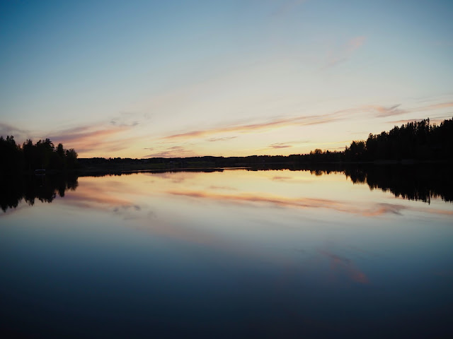 sunset finland