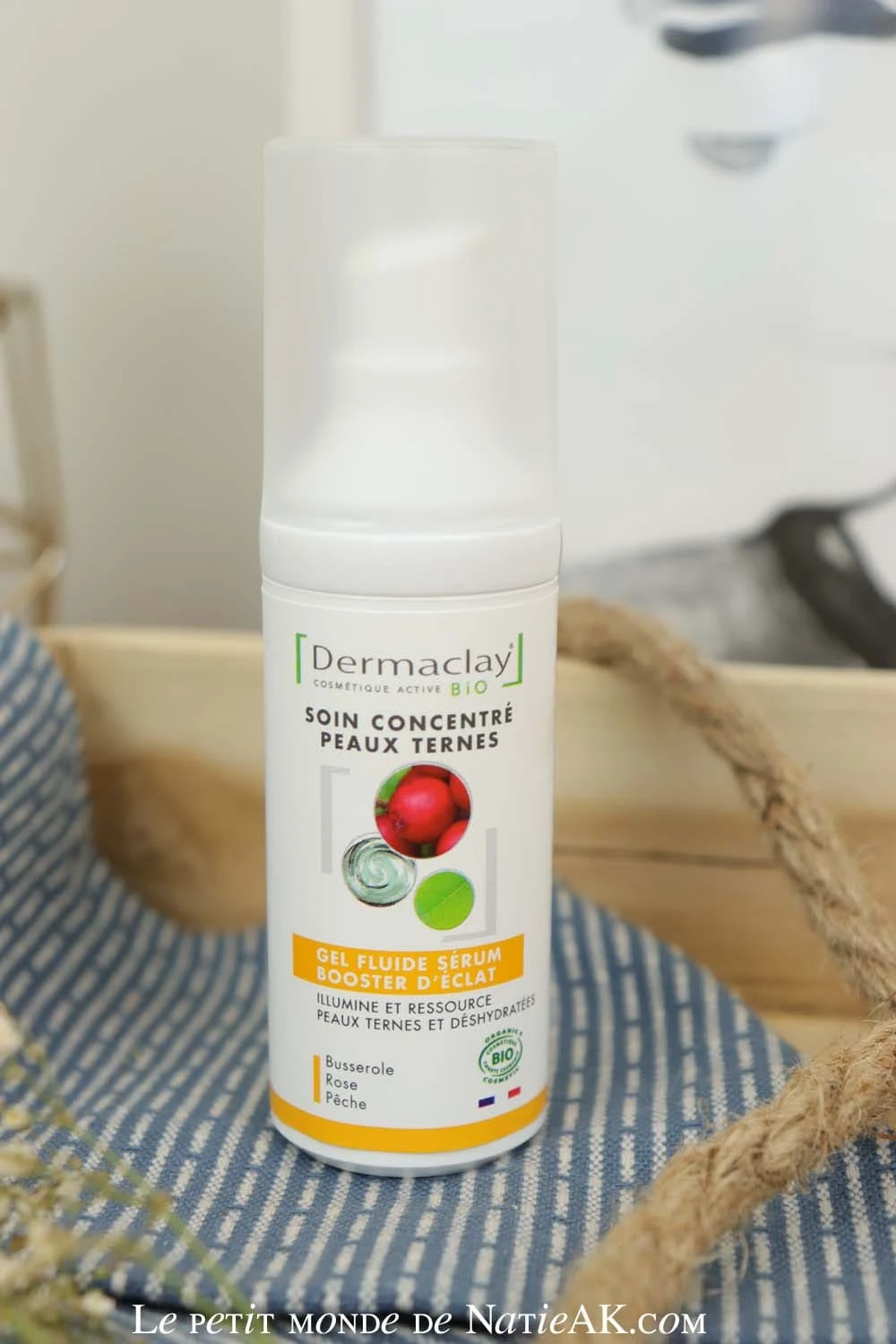 Gel fluide sérum booster d'éclat de Dermaclay