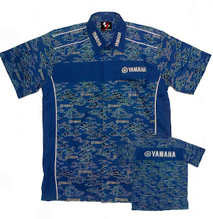 konveksi seragam  batik Baju  Seragam  Yamaha 