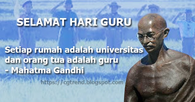 KUMPULAN QUOTES UCAPAN HARI GURU UNTUK KATA SELAMAT 