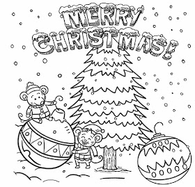 Simple fun stuff to sketch for Xmas tree winter scene merry Christmas drawing ideas for young people