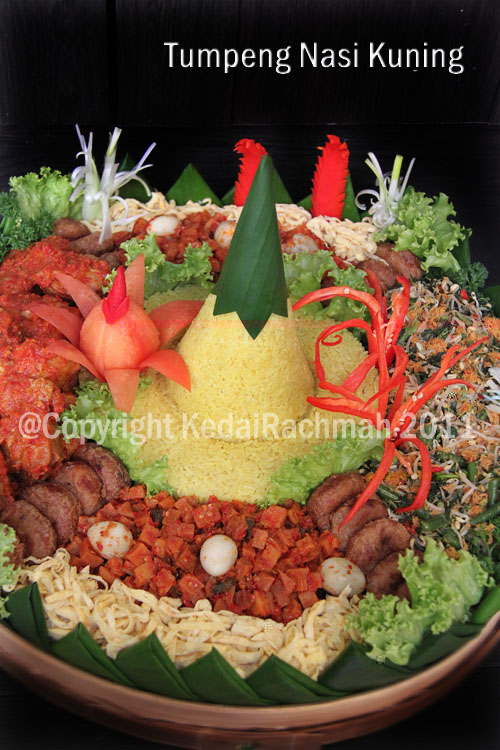 Kedai Rachmah: Tumpeng Nasi Kuning