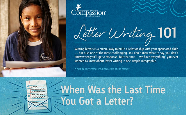 Image: Letter Writing 101 #infographic