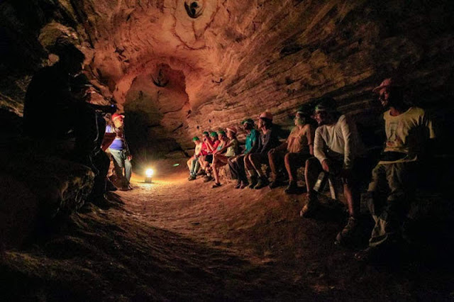 Gruta Lapa do Bode fica no município de Itaetê (Foto: Divulgação/ Túlio Saraiva)