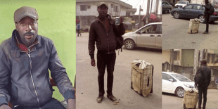 Nigerian Man Based In UK Mysteriously Runs Mad After Arriving Nigeria For Christmas (Video)