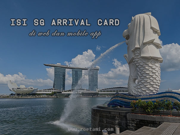 MyICA SG Arrival Card