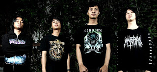 Djin Band Death Metal Medan Sumatera Utara Indonesia Foto Personil Logo Artwork Cover Wallpaper