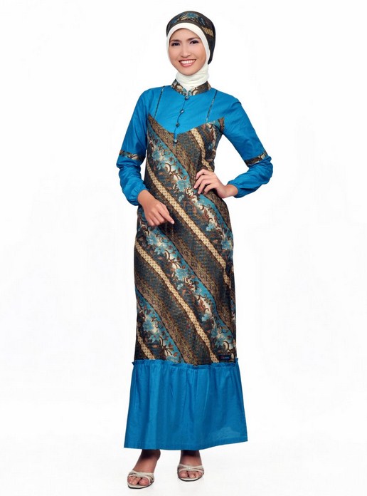 Contoh Model Gamis Modern Terbaru 2016