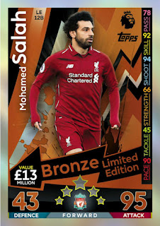 Topps Match Attax Extra 2018-2019 Liverpool Set