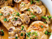 CREAMY CHICKEN MARSALA