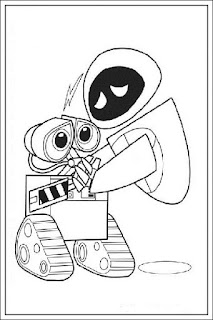 Ausmalbilder von Wall-E zum Drucken