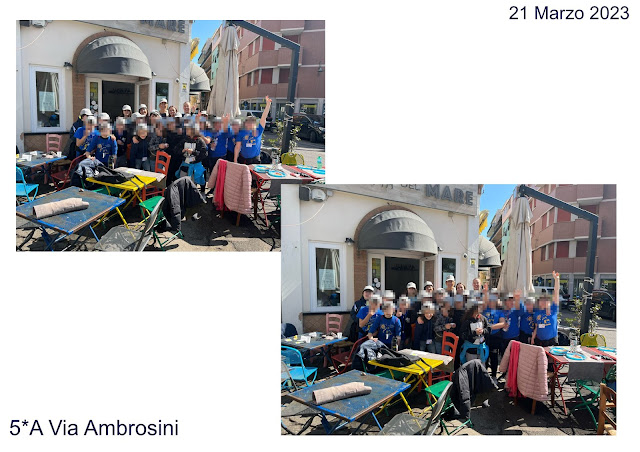 Laboratorio di cucina al ristorante "La Fraschetta del mare" - Classe V A - Scuola primaria Ambrosini