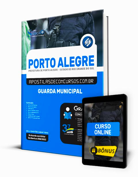 Apostila Prefeitura de Porto Alegre 2022 PDF e Impressa