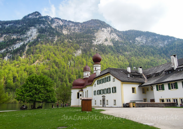  德國, 國王湖, Konigssee, chapel of batholoma