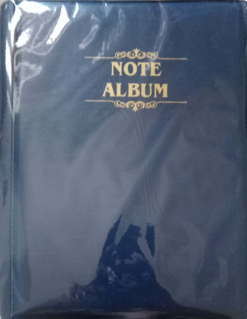 60 Capacity Note Album Blue