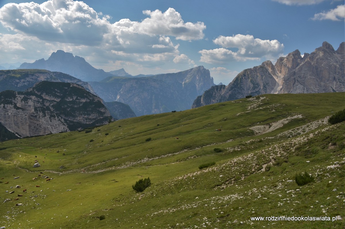 Tre Cime di Lavaredo z dziećmi