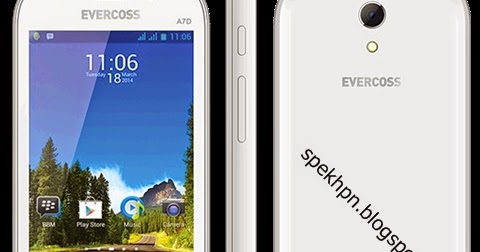 Spesifikasi dan Harga Evercoss A7D, Android Dual Core Murah