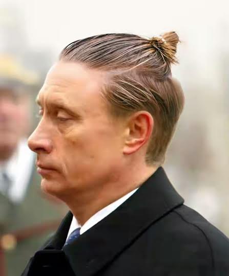 See What World Leaders Will Look Like If They Wore A Male Bun Hairstyle