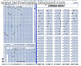 Omr answer sheet