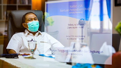 Pemkot Bandung  Gandeng Forum TJSL Kota Bandung Atasi Masalah Oksigen