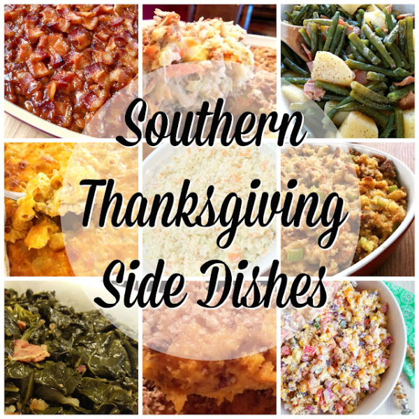 A collection of the TOP 10 most popular side dish recipes for a Southern-style Thanksgiving!