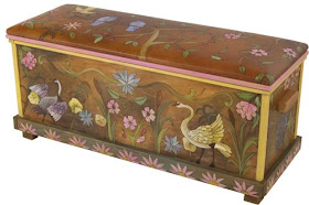 hope chest from Sticks Art, painted