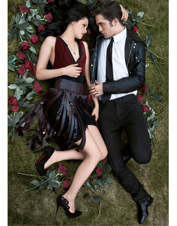 americana Harper's Bazaar com Kristen Stewart e Robert Pattinson