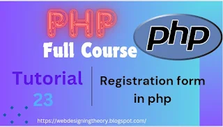 registration form in php