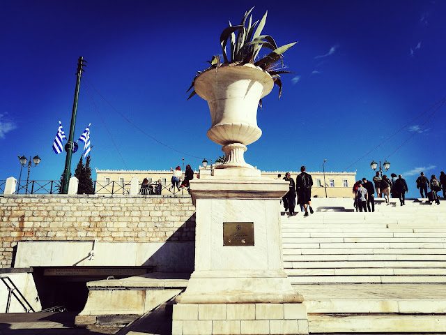 Hellenic Parliaments Syntagma Athens Greece