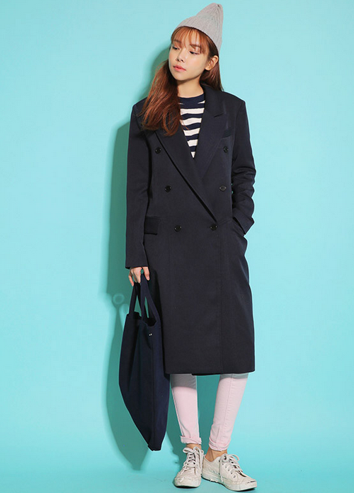 Double Breasted Trench Coat