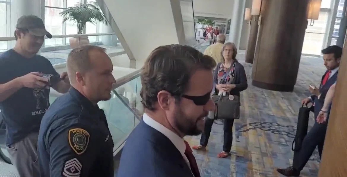 ‘Eyepatch McCain!’ – Rep. Dan Crenshaw Heckled at Texas GOP Convention (VIDEO)