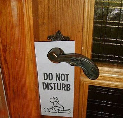 Unusual Hotel Do Not Disturb Signs Seen On  lolpicturegallery.blogspot.com