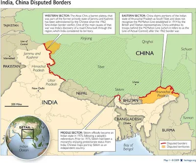 Chinese and Indian troops 'in new border clash'