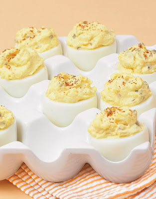 mini deviled eggs