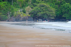 a visit to Yenbekaki beach with 2 Dutch tourists