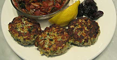 Savory Fish Cakes/Ψαροκεφτέδες