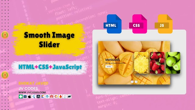 Smooth Image Slider in HTML, CSS, and JS
