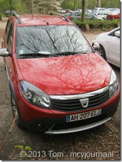 Dacia Sandero Stepway in Belgie 03