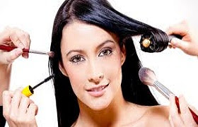 Woman, hair loss