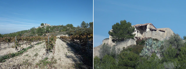 GR-92 - Vilanova i la Geltrú a Santa Oliva; Resta de la Masia de la Casa Alta