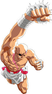 baixar vetor illustrator sagat street fighter 2 gratis