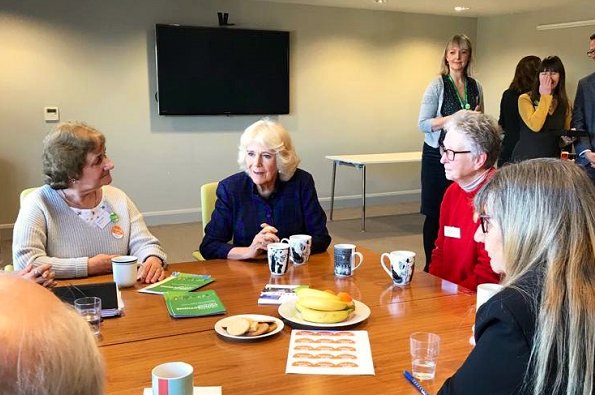 The Duchess visited Frome Medical Centre