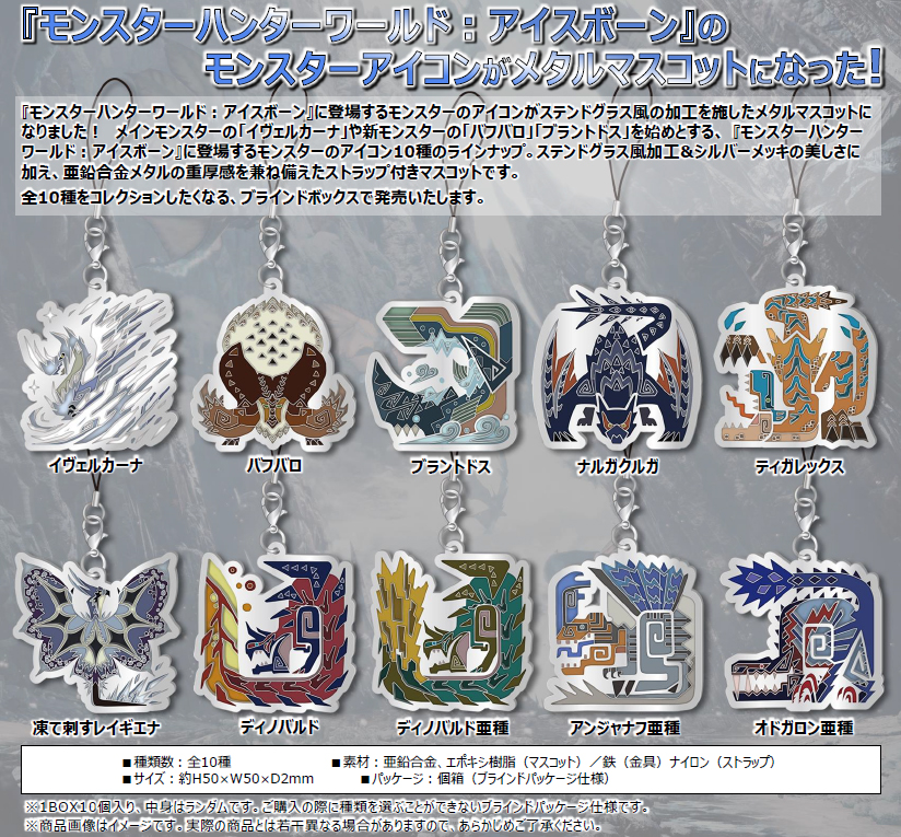Rev 代購 預購 モンスターハンターワールド アイスボーン モンスターアイコンステンドマスコットコレクション Monster Hunter World Iceborne Monster Icon Stained Glass Type Mascot Collection