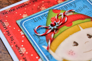 SRM Stickers Blog - Christmas Cards by Juliana - #cards #christmas #stickers #twine 