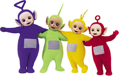 Teletubbies Yang Kepanasan !