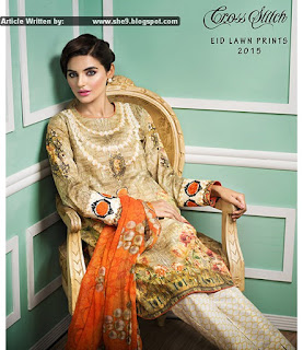 Cross Stitch Gorgeous Lawn Prints for Eid