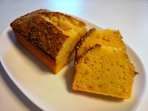 トースターと計量カップでお菓子作り ゆずジャムのパウンドケーキ