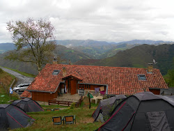 Zelten in den Pyrenäen