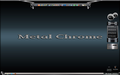 TEMA WINDOWS 7 METAL CHROME COOL